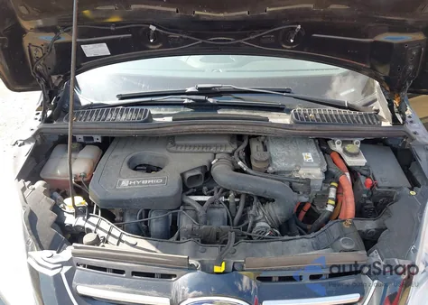 2013 Ford C-Max Hybrid Sel из США, поврежденный, VIN 1FADP5BU7DL554964